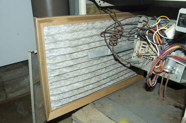Furnace and air filter